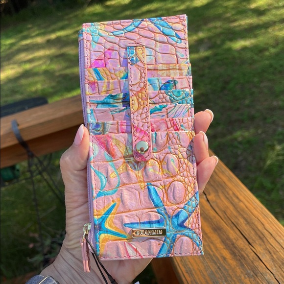 Brahmin Handbags - Brahmin Starlight Ombre Melbourne Credit Card Wallet